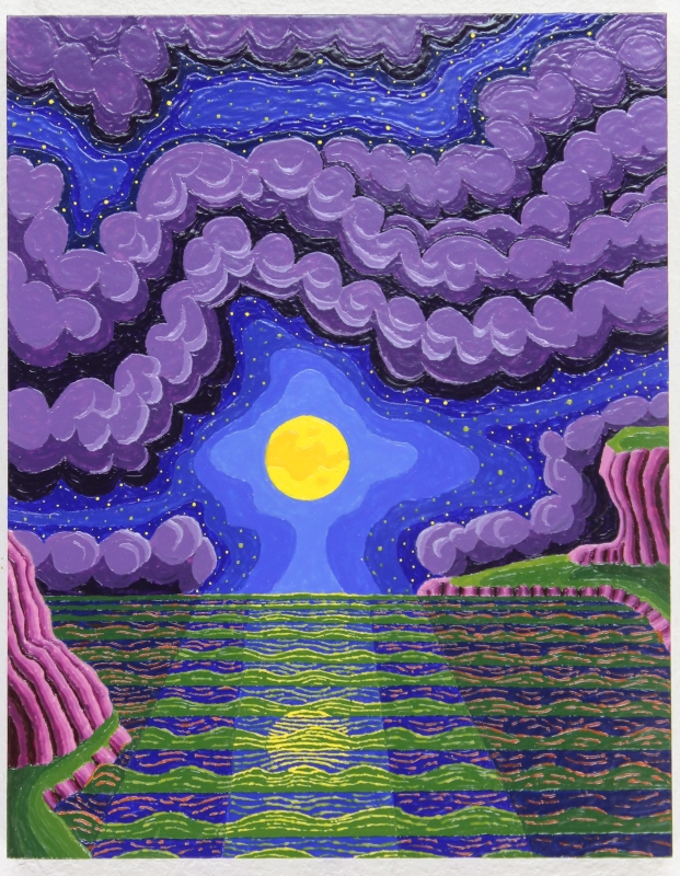 Clouded Lunasea by artist Edd Ogden